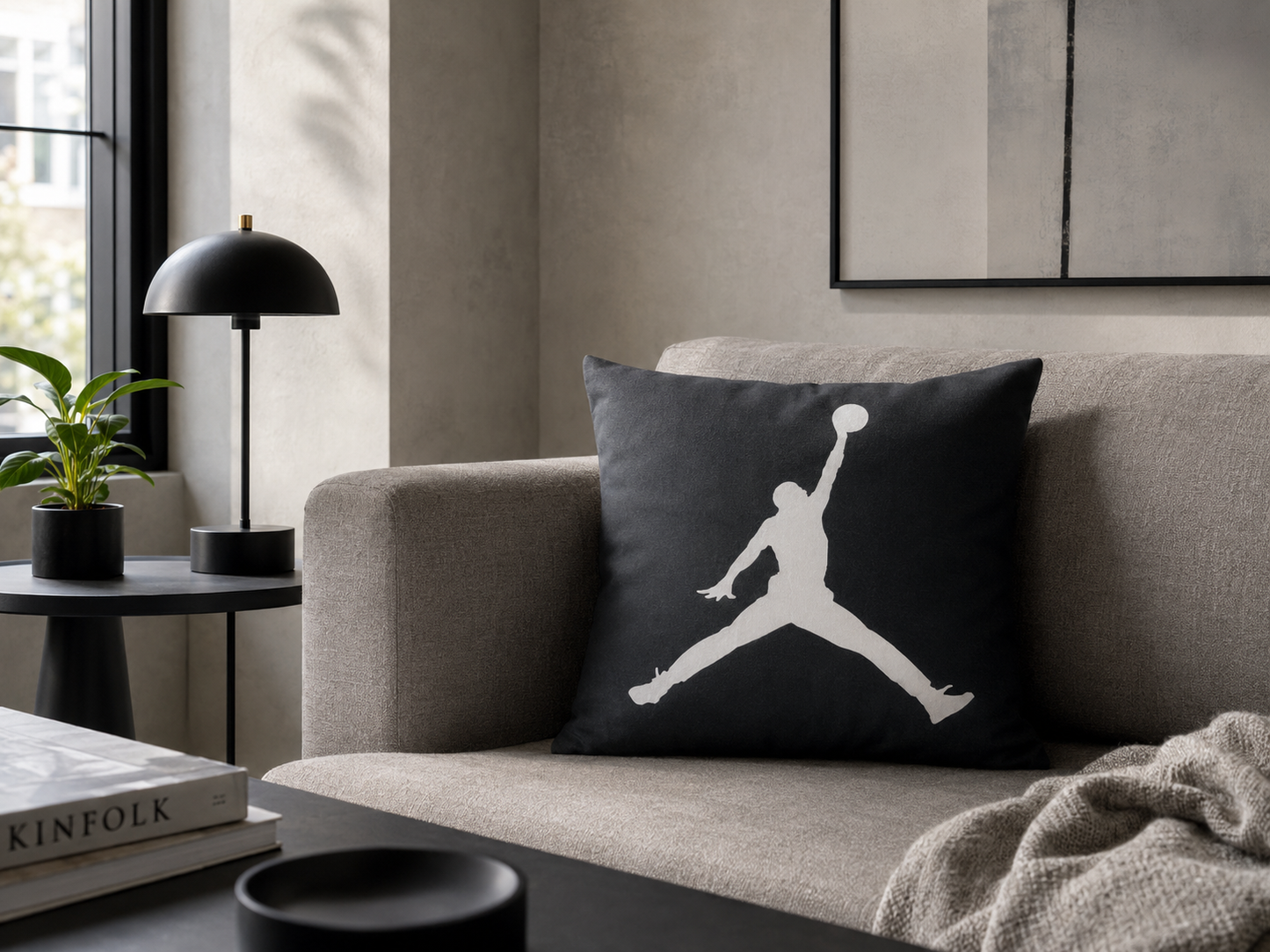 Jordan Logo Sneaker Cushion - 45cm x 45cm