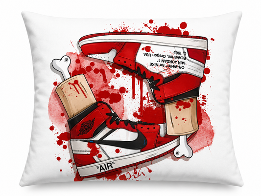 Jordan 1 High Chicago OW Sneaker Cushion - 45cm x 45cm