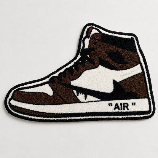 Jordan 1 High Travis Scott Mocha Rug - 45cm x 70cm Sneaker Room Rug