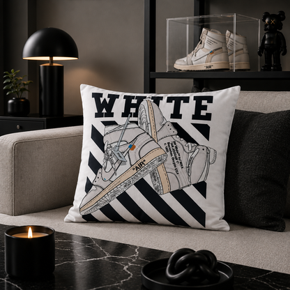 Jordan 1 High Off White Alaska Sneaker Cushion - 45cm x 45cm