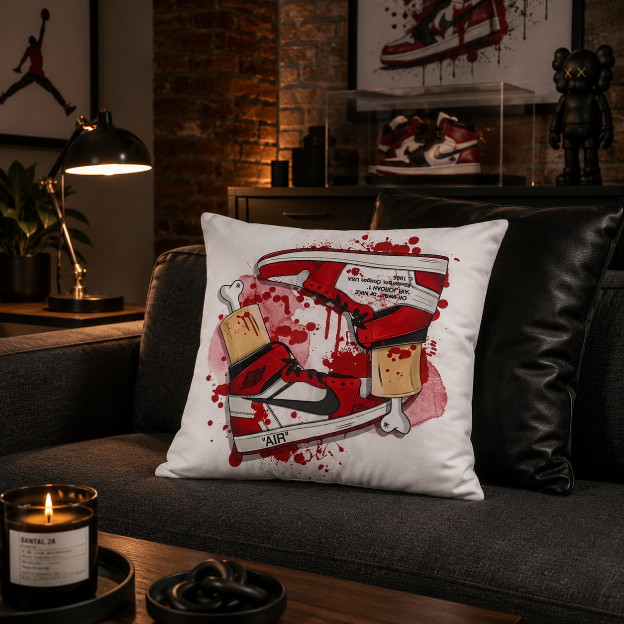 Jordan 1 High Chicago OW Sneaker Cushion - 45cm x 45cm