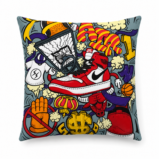 Jordan 1 High Chicago Sneaker Cushion - 45cm x 45cm