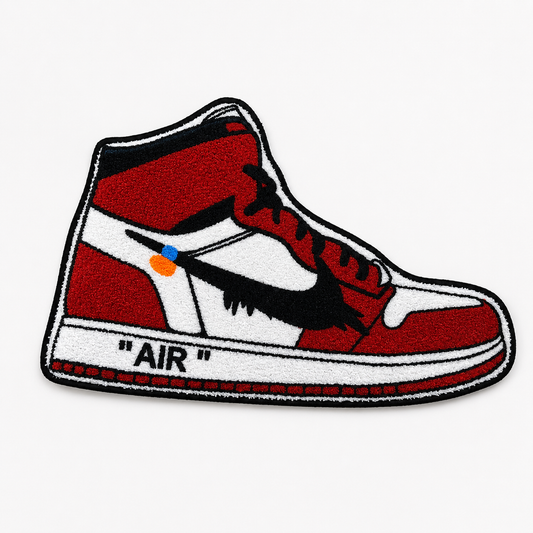 Jordan 1 High Off White Chicago Rug - 45cm x 70cm Sneaker Room Rug