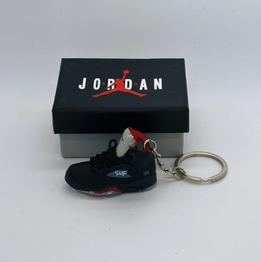 Supreme x Air Jordan 5 Black